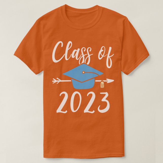 Class Of 2023 Senior Graduation  T-Shirt (Design Front)