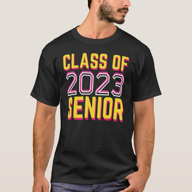 Class Of 2023 Senior Last First Day Of 12th Grade  T-Shirt (Front)