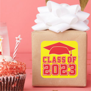 CLASS OF 2023 SQUARE STICKER