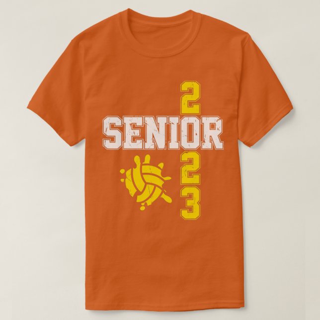 Class Of 2023 Volleyball Graduation Class Of 2023  T-Shirt (Design Front)