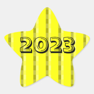 Class of 2023 Yellow Star Sticker by Janz