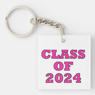 "Class of 2024" Acrylic Keychain