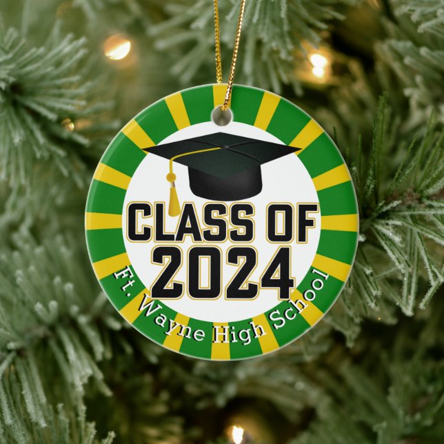 Class of 2024 Alumni  Ceramic Tree Decoration (Tree)