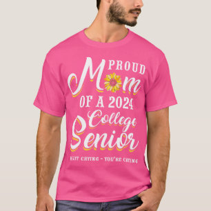 Class of 2024 College Senior Gifts Funny College S T-Shirt