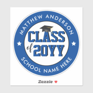 Class of 2024 Elegant Blue Graduate