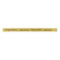 Class of 2024 Graduate Name Gold and Black Script