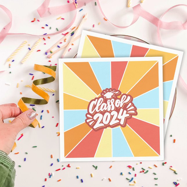 Class of 2024 Graduation Celebration Napkin (Class of 2024 Graduation Celebration Napkins)