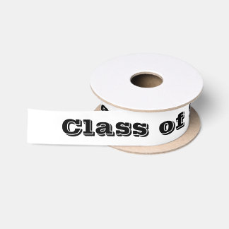 Class of 2024 Graduation Day by Janz White Satin Ribbon