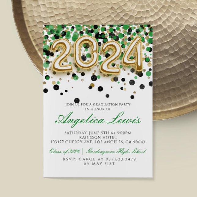 Class of 2024 Graduation Party Invitation (Creator Uploaded)