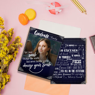 Class Of 2024 Graduation Photo Inspirational Words Planner