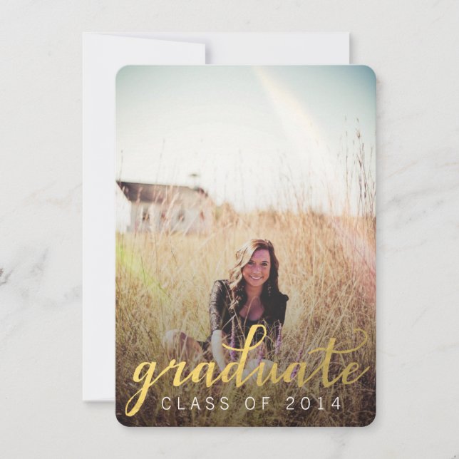 CLASS OF 2024 GRADUATION PHOTO INVITE (Front)