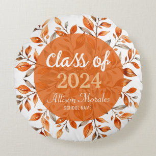 Class of 2024 Graduation Round Cushion