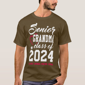 Class of 2024 Grandmother Senior Gifts Funny Senio T-Shirt