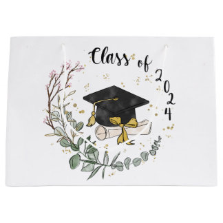 Class of 2024  large gift bag