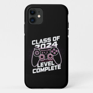 Class Of 2024 Level Complete Senior Graduation Case-Mate iPhone Case