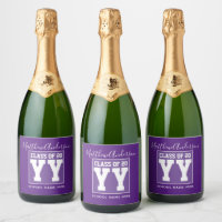 Class of 2024 Modern Royal Purple Graduation