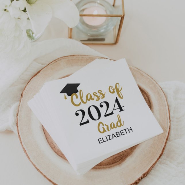 Class Of 2024 Name Napkin (Creator Uploaded)
