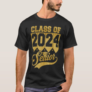 Class Of 2024 Senior 2024 Grad Graduate 24 Graduat T-Shirt