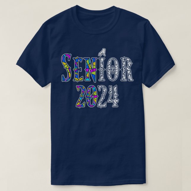 Class of 2024 Senior Gifts Funny Seniors 2024 10 T-Shirt (Design Front)