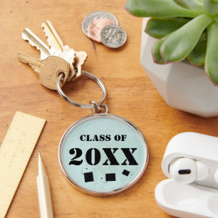Class of 2024 Senior Graduation Invitation & Gifts Key Ring