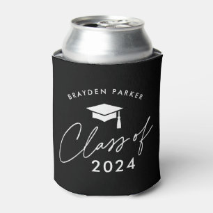 Class of 2024 Simple Graduation Can Cooler