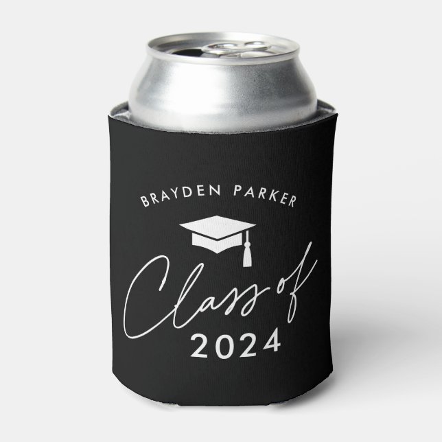 Class of 2024 Simple Graduation Can Cooler (Can Front)