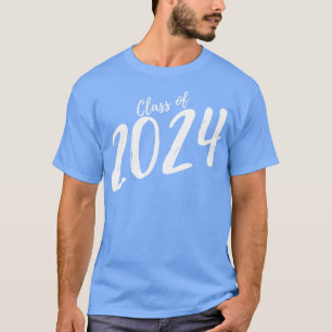 Class Of 2024 Simple Typography 2024 Design for Cl T-Shirt