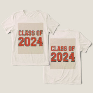Class Of 2024  Tri-Blend Shirt