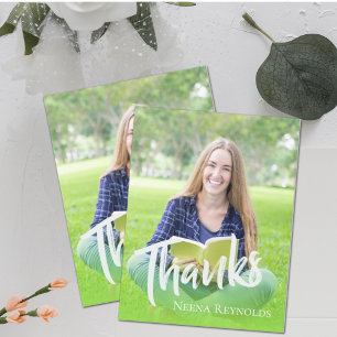 Class of 2024 Typography Graduation Thank you