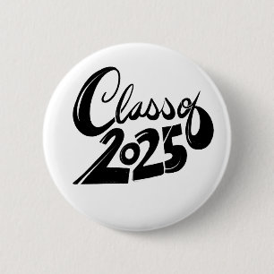 Class of 2025 6 cm round badge