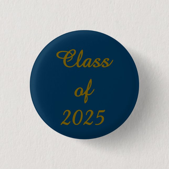 Class of 2025 Button (Front)