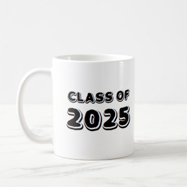 class of 2025 coffee mug (Left)