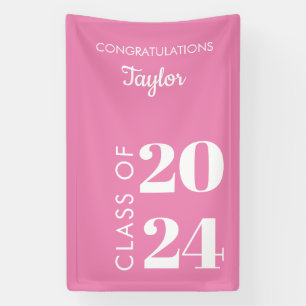 Class of 2025 Custom Graduation Party College Grad Banner