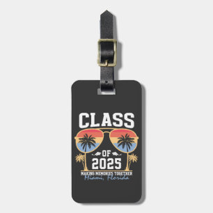 Class of 2025 Custom Graduation Trip Group Luggage Tag