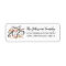 Class of 2025 Floral Graduation Return Address