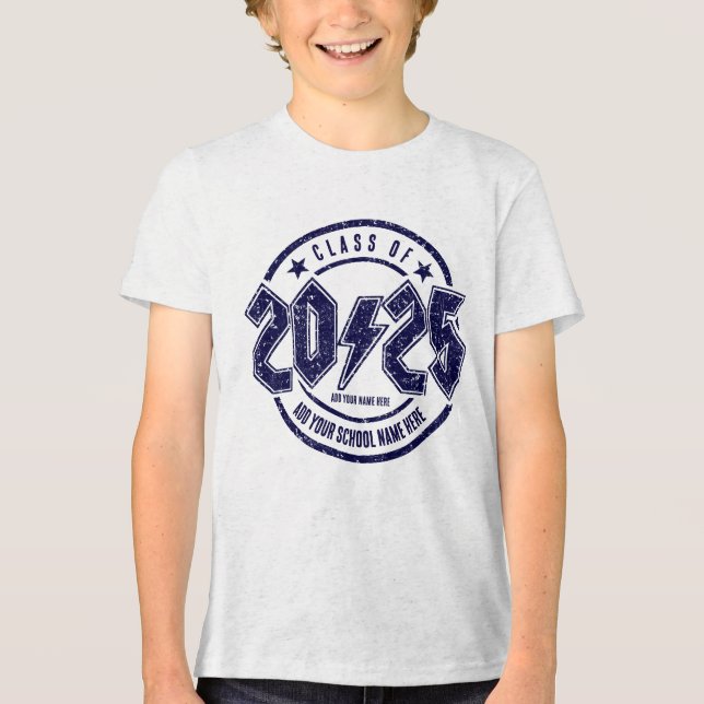 Class of 2025 Grad Tri-Blend Shirt (Front)