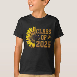 Class Of 2025 Graduate Sunflower Graduation T-Shirt