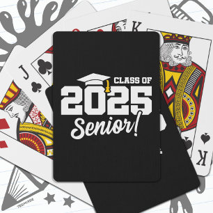 Class of 2025 Graduation Graduate Senior 2025 Playing Cards