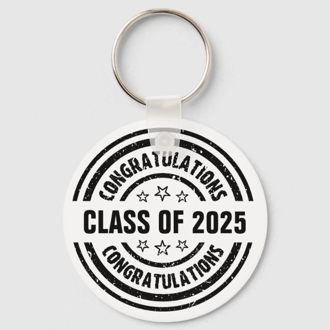 Class of 2025 Graduation  Key Ring (Back)
