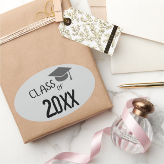 Class of 2025 Graduation Oval Sticker