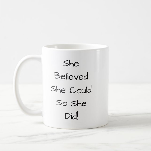 Class of 2025 Graduation Personalized Photo Coffee Mug (Left)