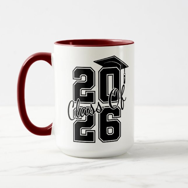Class of 2025 Graduation Personalized Photo Mug (Left)