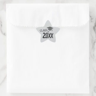 Class of 2025 Graduation Star Sticker