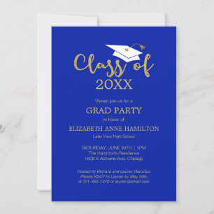 Class of 2025 High School Grad Party Invitations