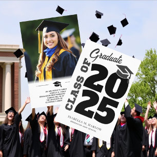 Class of 2025 High School Graduation Photo Announcement