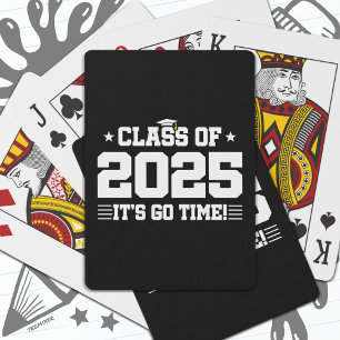 Class of 2025 High School Graduation Senior 2025 Playing Cards