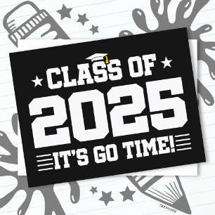 Class of 2025 High School Graduation Senior 2025 Postcard