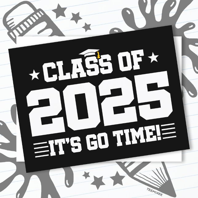 Class of 2025 High School Graduation Senior 2025 Postcard (Creator Uploaded)