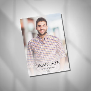 Class of 2025 Modern Photo Graduation Announcement