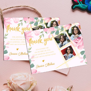 Class of 2025 Multi Photo Graduation Thank you Postcard